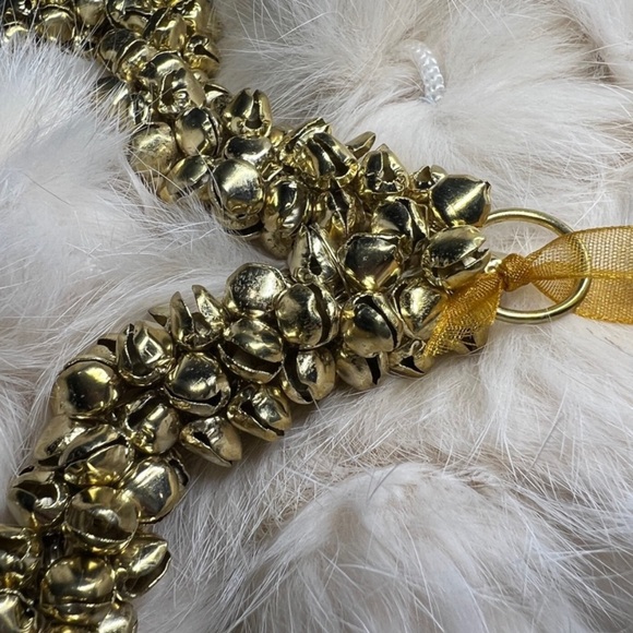 Jingle Bell Gold Star Christmas Ornament Mini Clustered Old Fashioned Jingles 6” - Picture 7 of 8